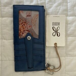 HOBO slim wallet- blue